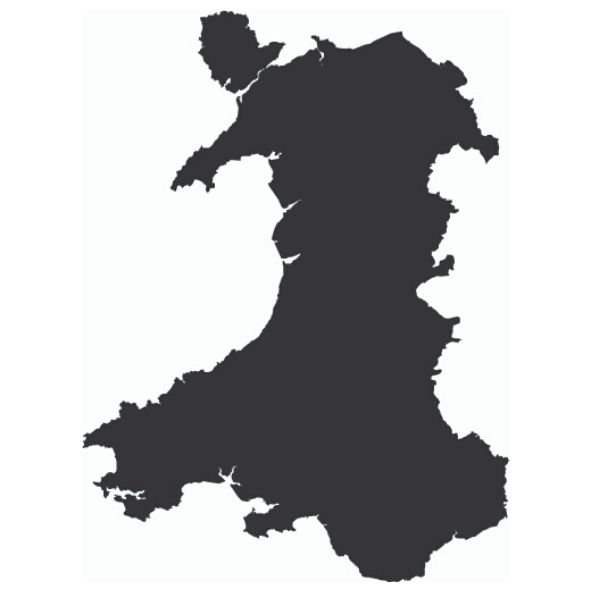 Wales map