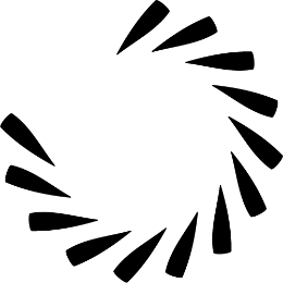 Logo stacked screen black