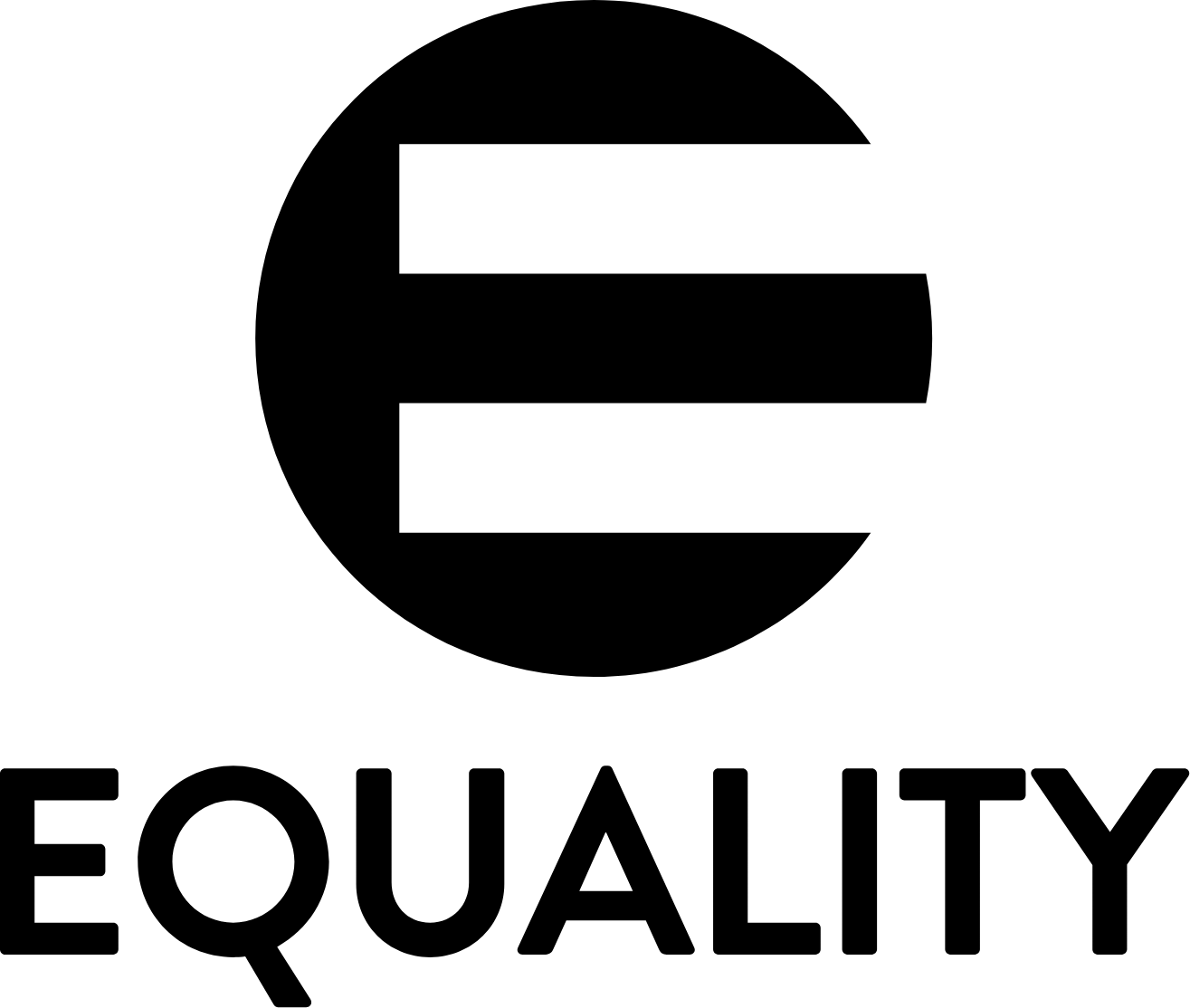 Equality Vertical Monochrome logo