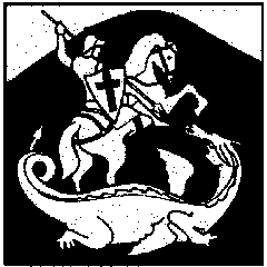 St George and the dragon on St Georges hill
