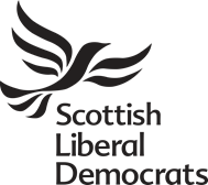 A bird in flight above the words Scottish Liberal Democrats